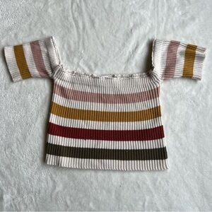 Urban Planet Off the Shoulder Knitted Top